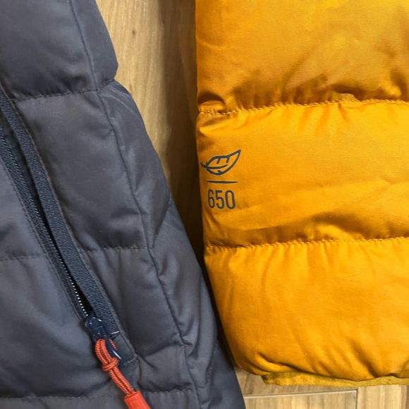 LL Bean Women's Down Hoodie Puffer Jacket Size
Large Colorblock - Picture 2 of 10